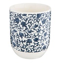 Crockery Mug Blue Ø 6x8 cm / 100 ml