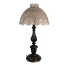 Lampada da Tavolo Nero Grigio Ø 41x75 cm E27/max 1x60W