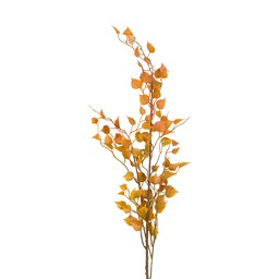 [5PL0349O] Deko Ast Orange Grün 90 cm