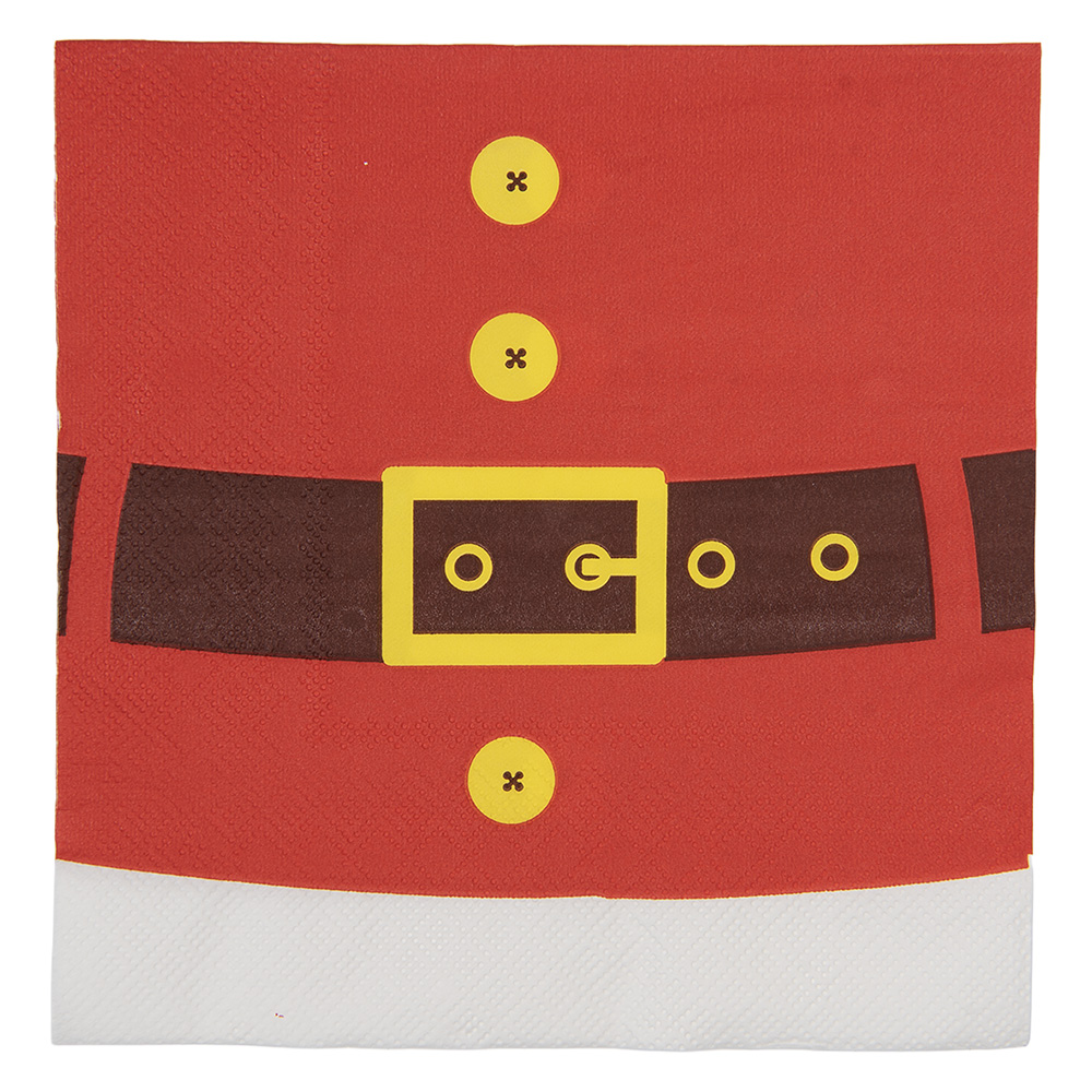 Paper napkins Red Yellow 33x33 cm (20)