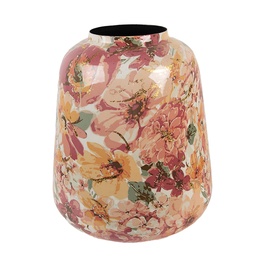 [66385] Vase décoratif Rose Gris Ø 35x52 cm