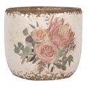 Pot de fleurs d'intérieur Beige Rose Ø 11x10 cm