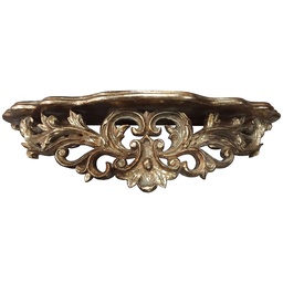 [6PR6474] Wanddeko Goldfarbig 47x11x13 cm