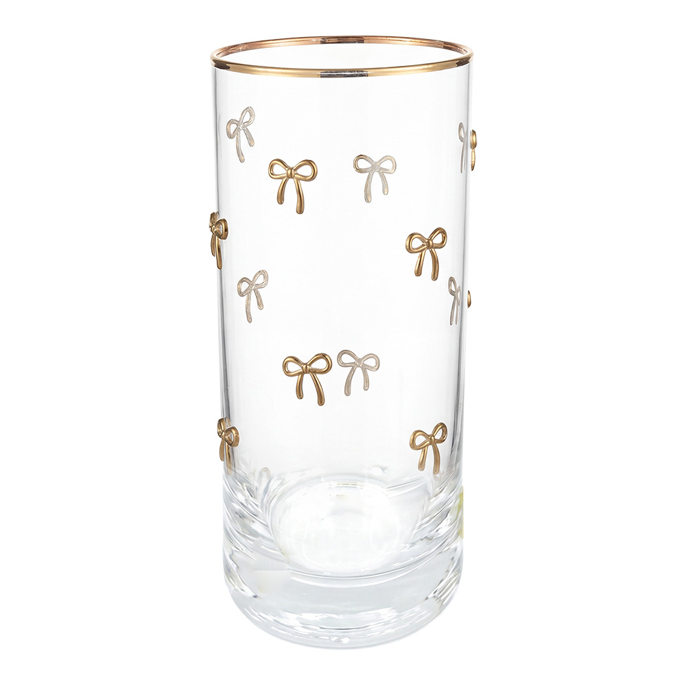 Wasserglas Transparent Gelb Ø 6x15 cm / 350 ml
