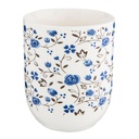 Crockery Mug Blue Ø 6x8 cm / 100 ml