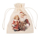 Gift bag White Red 21x1x25 cm