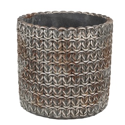 [6TE0494S] Flower Pot Inside Grey Ø 11x12 cm
