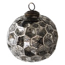 Boule de Noël Noir Ø 10x10 cm
