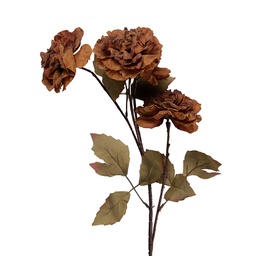 [5PL0278O] Decoratie tak met bloemen 8x10x90 cm