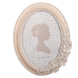 [2F1320] Picture Frame Pink Beige 17x2x22 cm / 13x18 cm