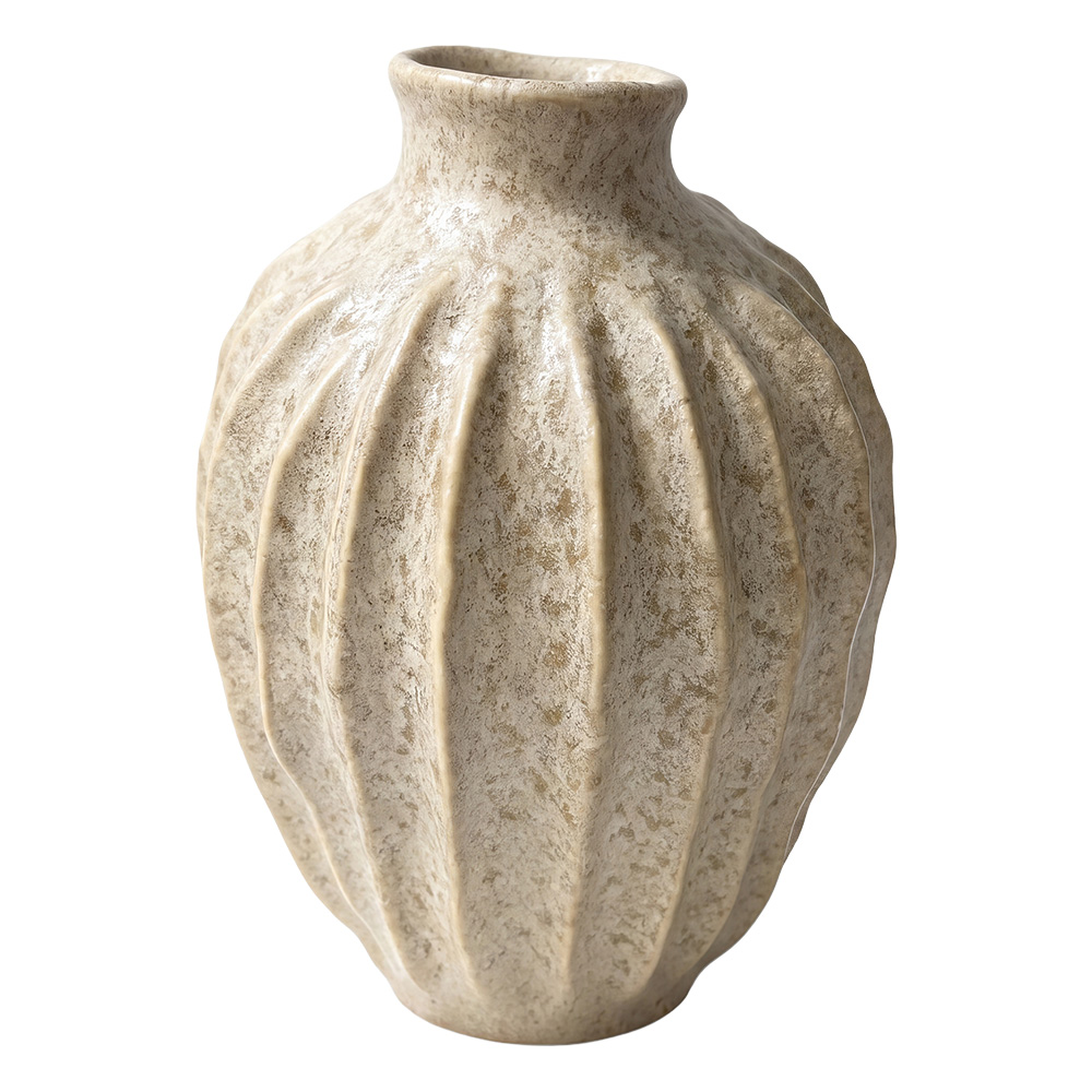 Vase Beige Ø 18x26 cm