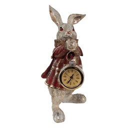 [6PR1253] Statua Decorativa Coniglio Oro 14x13x25 cm