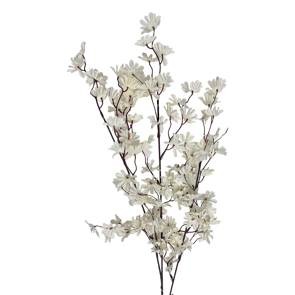 Clayre & Eef Kunstblume Weiß Kunststoff