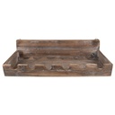 Porte-bouteilles Marron 57x28x14 cm