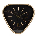 Wall Clock Brown 40x6x38 cm / 1xAA