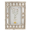 Cadre photo Beige, Marron 17x2x22 cm / 10x15 cm