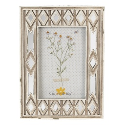 [2F0961] Picture Frame Beige, Brown 17x2x22 cm / 10x15 cm