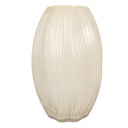 Vase Glas Gelb Ø 17x27 cm