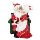Decorazione Natalizie Babbo Natale Rosso Bianco 15x17x20 cm