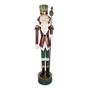 Decorativa Schiaccianoci Rosso Verde 60x41x207 cm