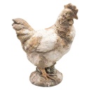 Decoration Chicken Beige Brown 34x18x44 cm