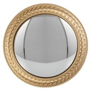 Specchio da Parete Color oro Ø 13x2 cm
