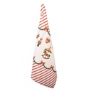 Geschirrtuch Beige Rot 50x70 cm