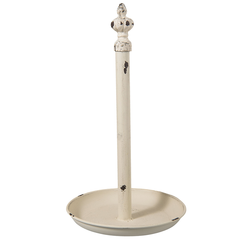 Kitchen Roll Holder White Ø 20x37 cm
