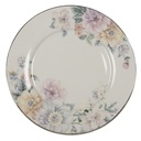 Tableware Diner Plate Beige, Pink Ø 26x2 cm