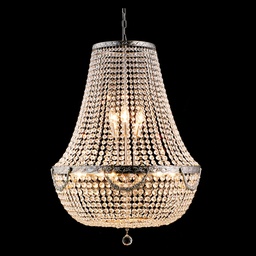 [5LL-CR50] Lustre Argent Ø 60x85/200 cm E14/max 12x40W