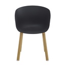 Sedie da Cucina Nero Marrone 54x51x82 cm