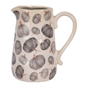 Dekorativer Krug Beige Grau 21x15x23 cm