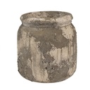 Pot de fleurs d`intérieur Gris Beige Ø 14x13 cm