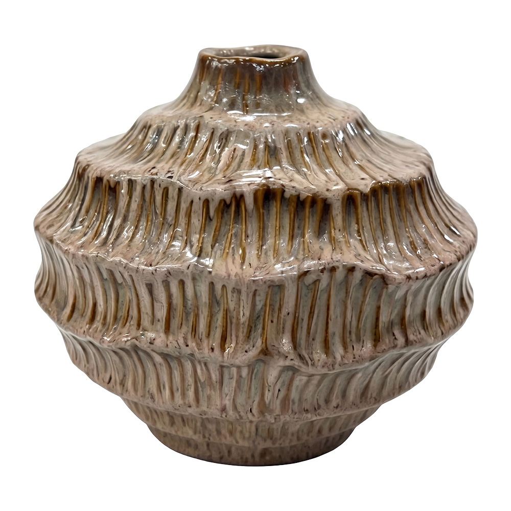 Vase Braun 22x5x19 cm