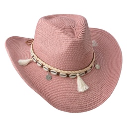 [JZHA0050P] Hut Damen Rosa Ø58 cm