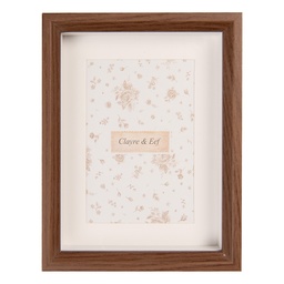 [2F1236L] Picture Frame Brown 17x4x22 cm / 15x20 cm