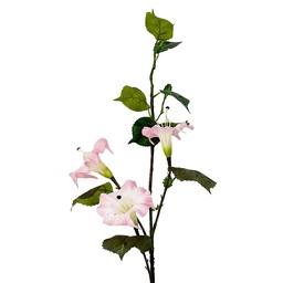 [5PL0323P] Decoratie tak met bloemen 109 cm