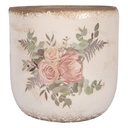 Vaso Porta Pianta Beige Rosa Ø 20x19 cm