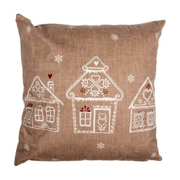 [GBB22] Federe Cuscini Marron Bianco 45x45 cm