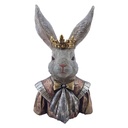Image de décoration Lapin Beige Couleur cuivre 23x18x40 cm