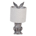 Table Lamp Brown Grey Ø 20x43 cm E27/max 1x60W