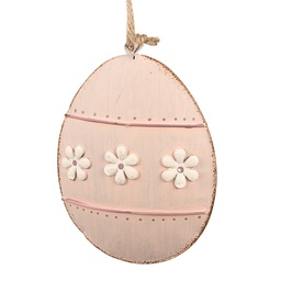 [6Y5576] Decoratie hanger ei 10x2x8 cm