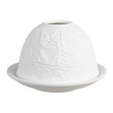 Porte-lampes Blanc Ø 12x8 cm