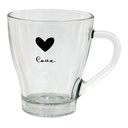 Tea Glass Transparent 11x8x10 cm / 200 ml