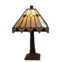 Lampada da tavolo Tiffany 23x23x38 cm E14/max 1x40W