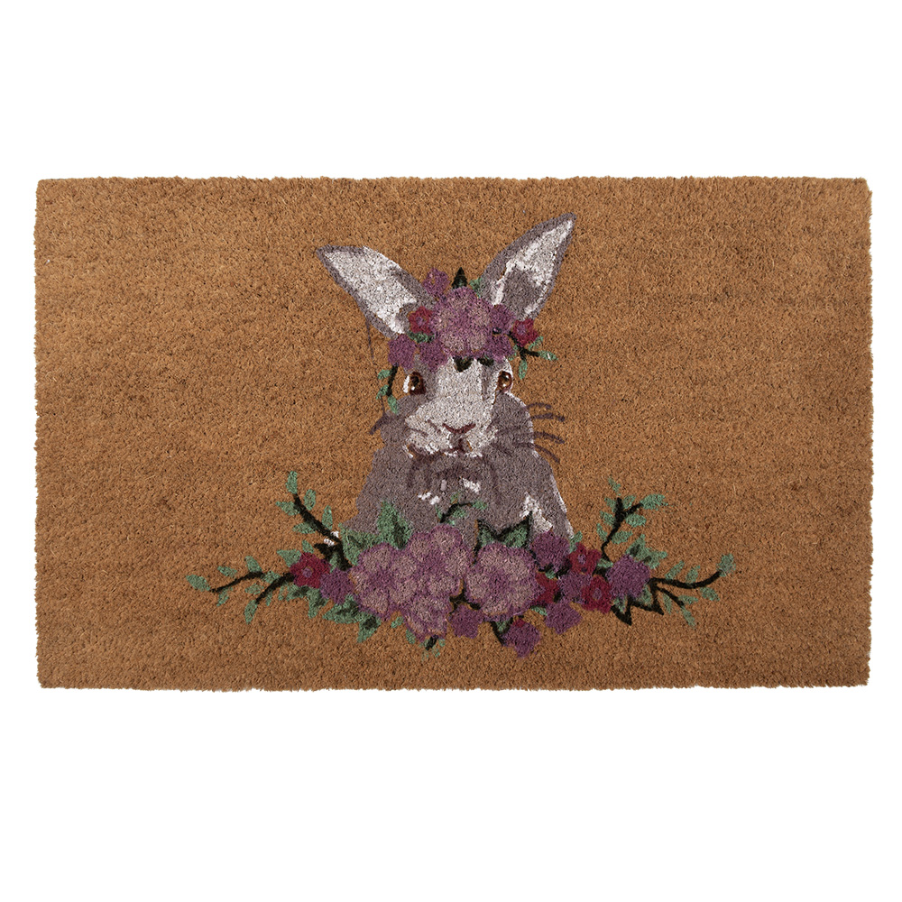 Türmatte Drinnen Braun Beige 75x45x1 cm