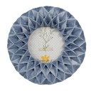 Picture Frame Blue Ø 16x2 cm / Ø 8 cm