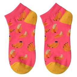 [JZSSK0001] Socken Rosa Gelb 36-41