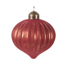 Boule de Noël Rouge Ø 8x9 cm