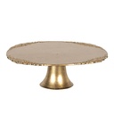 Cake stand Gold Ø 32x10 cm